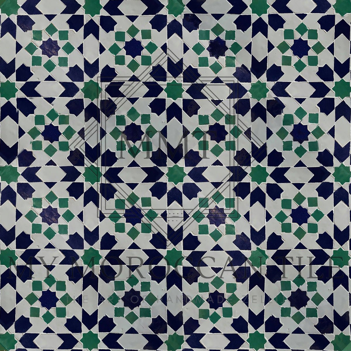 Fez Medina Mosaic Tile - 1882A - My Moroccan Tile