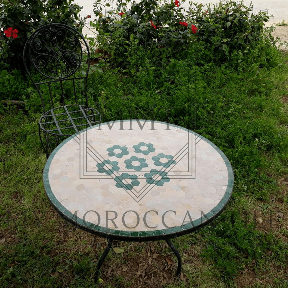 Hexa Mosaic Table Top 6181 - My Moroccan Tile