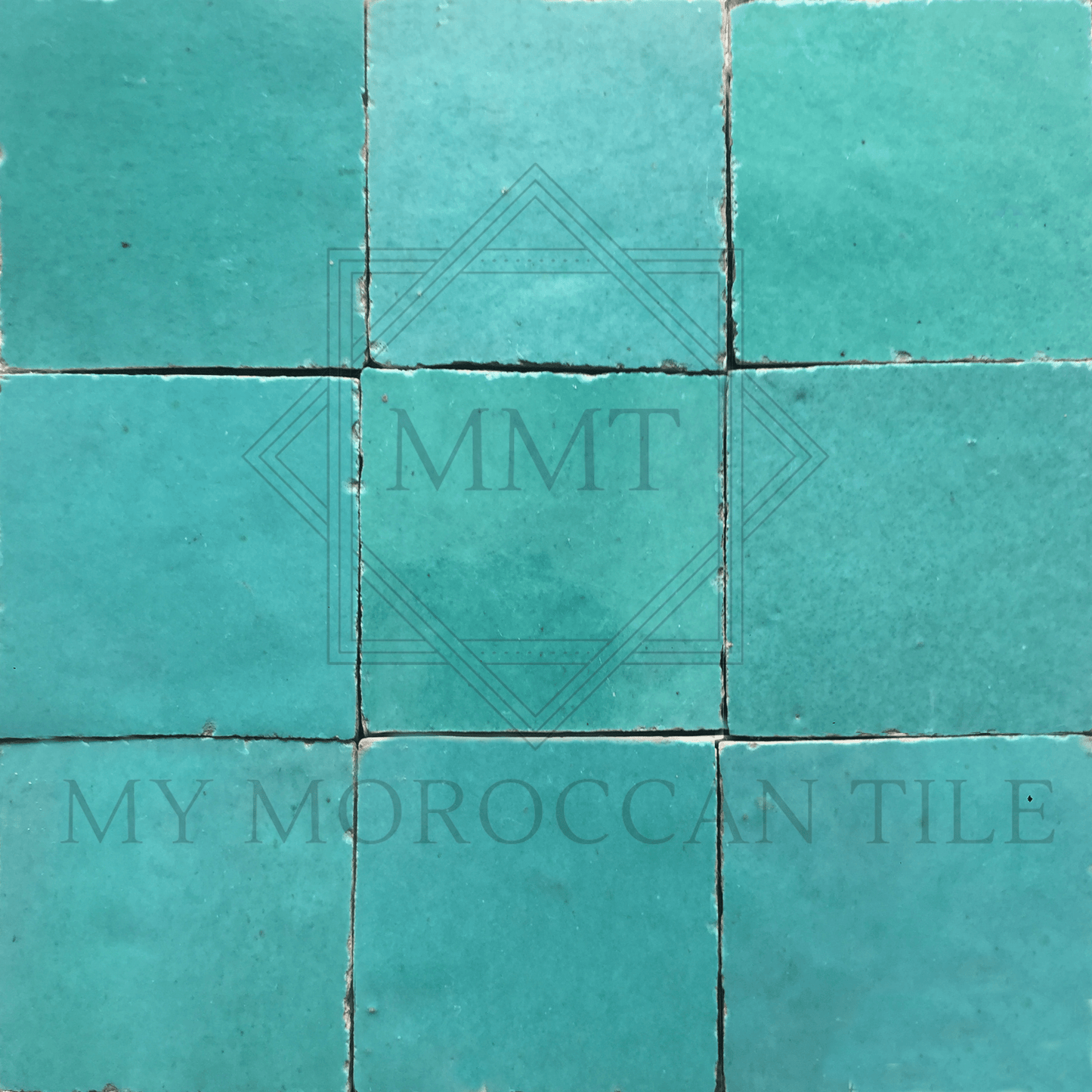 4" × 4" Moroccan Zellij Tile - My Moroccan Tile