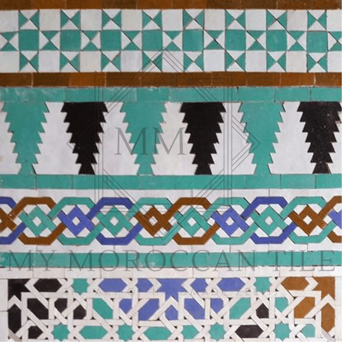 Alcazar Mosaic Tile 8.9 - My Moroccan Tile