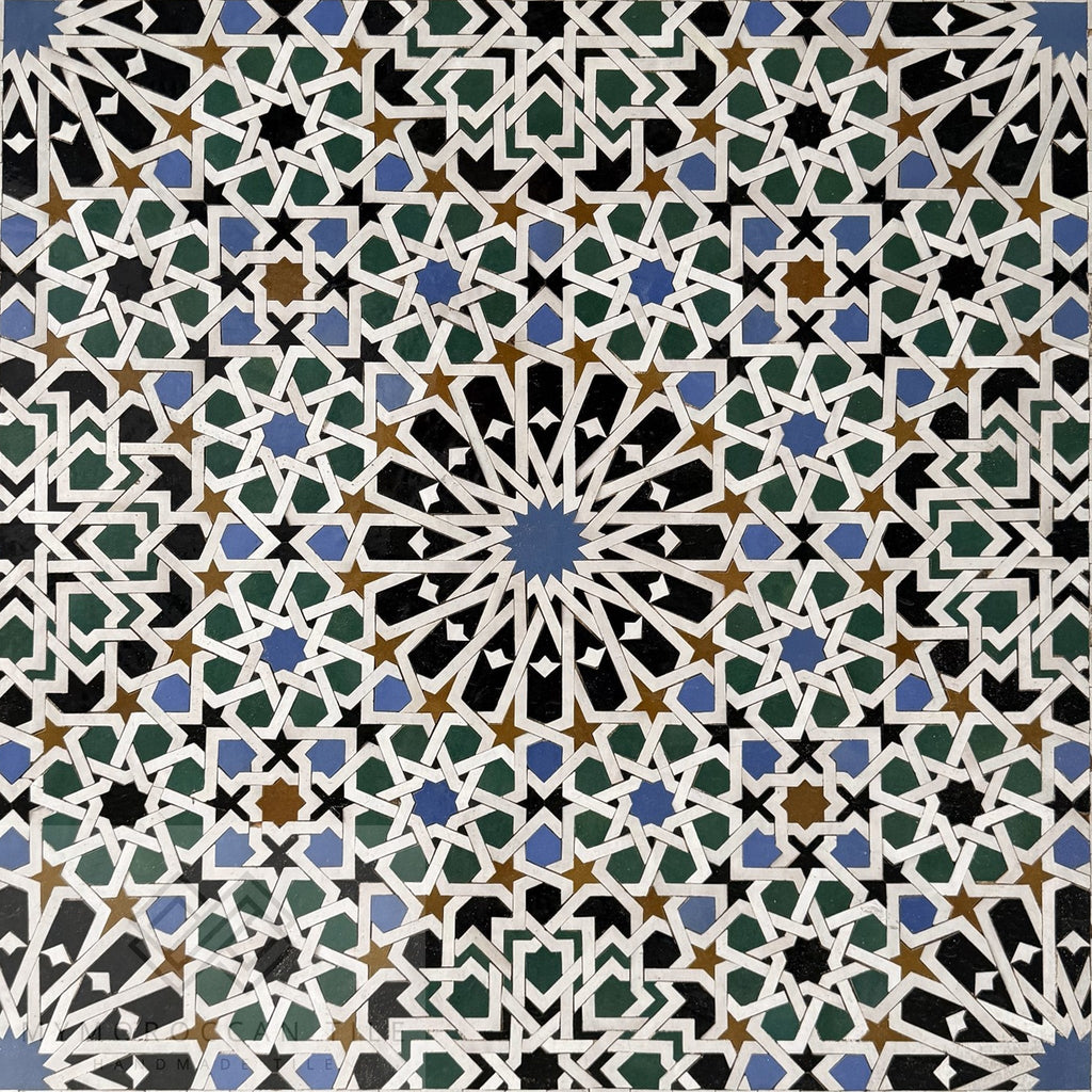 Alhambra Mosaic Tile – 16.8 - My Moroccan Tile
