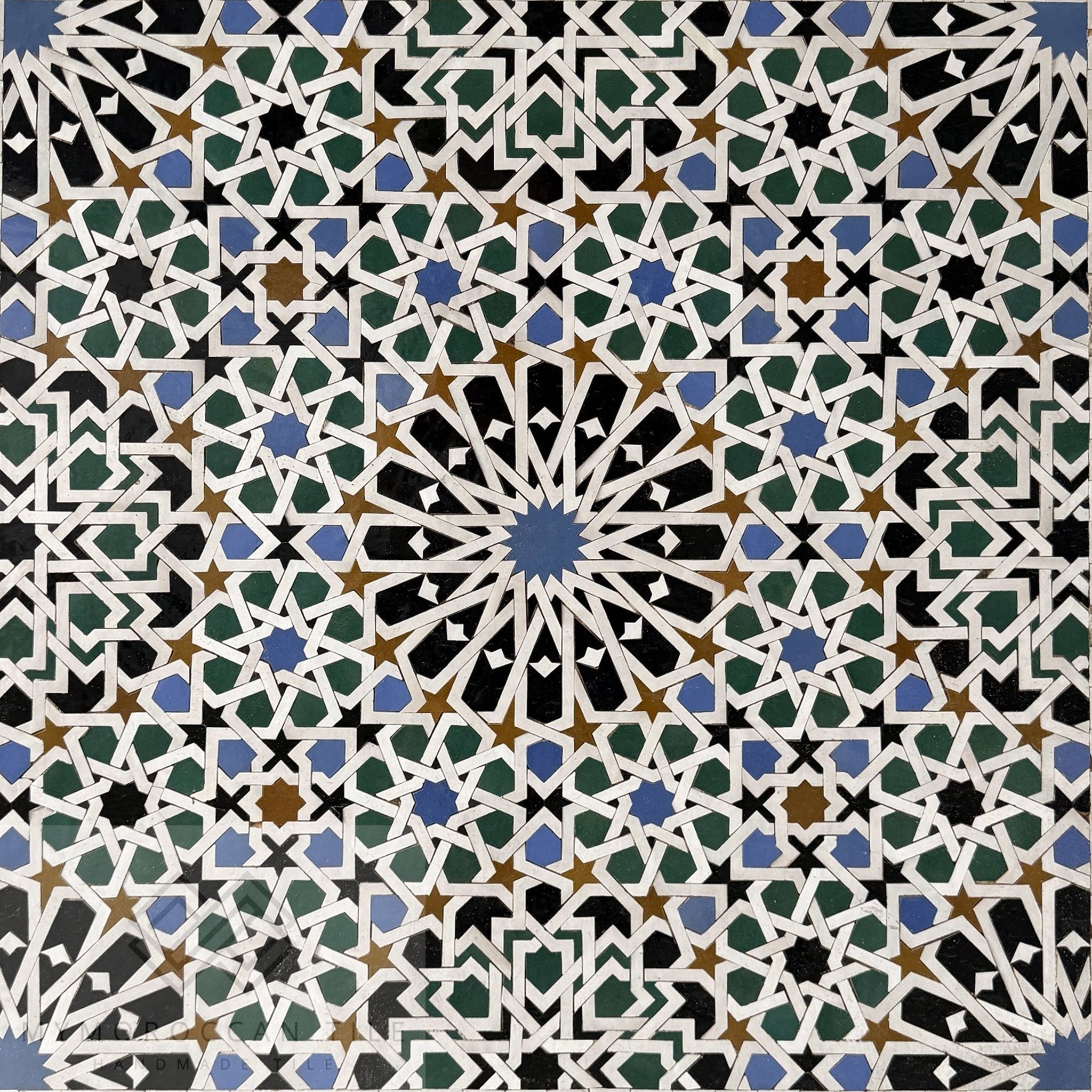 Alhambra Mosaic Tile – 16.8 - My Moroccan Tile