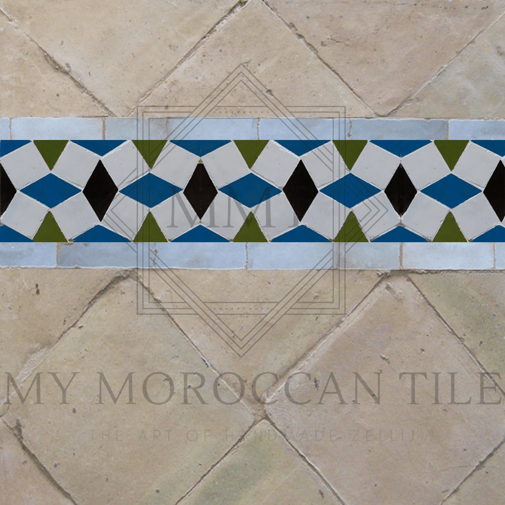 Diamond Mosaic Liner - My Moroccan Tile
