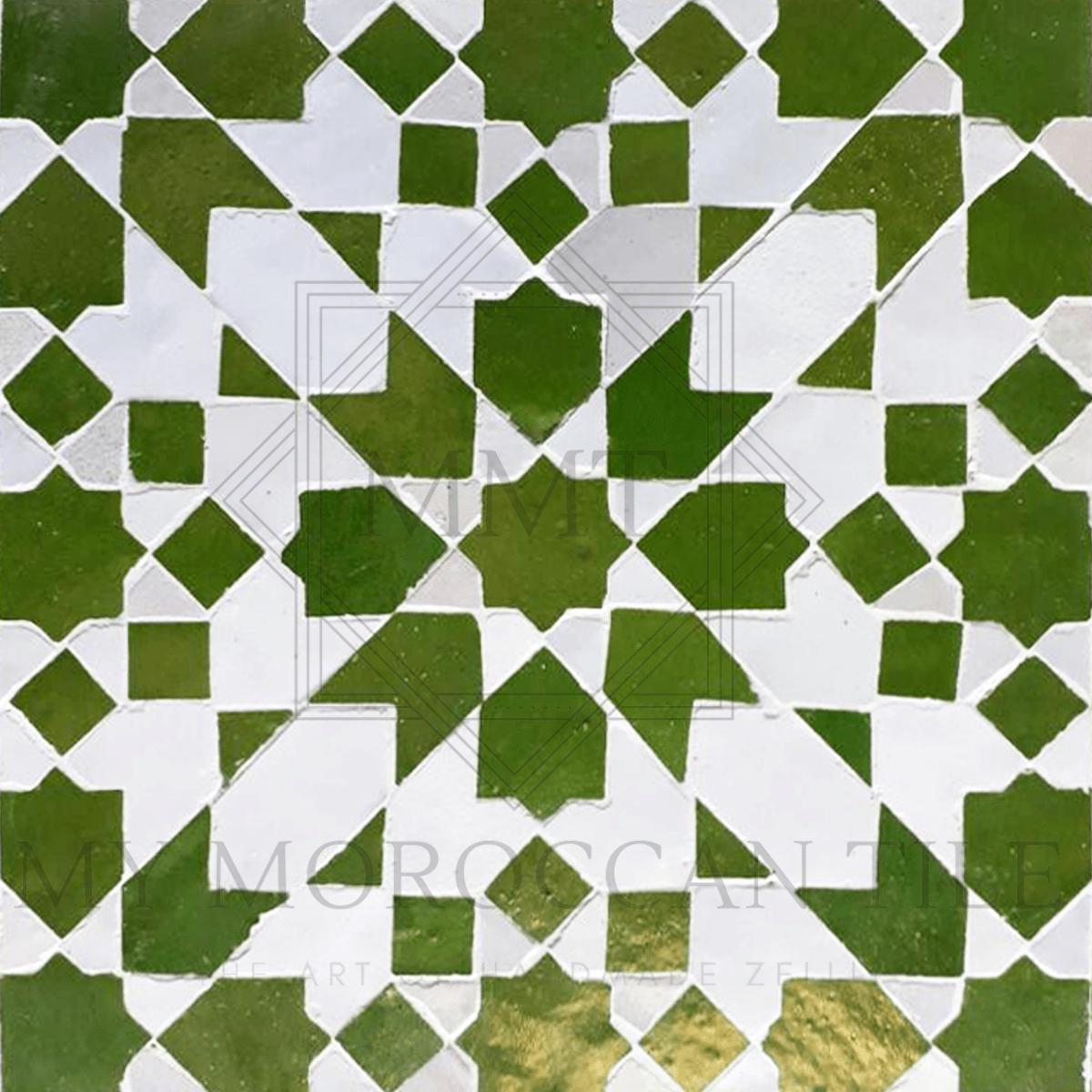 Fez Medina Mosaic Tile - 1882A - My Moroccan Tile