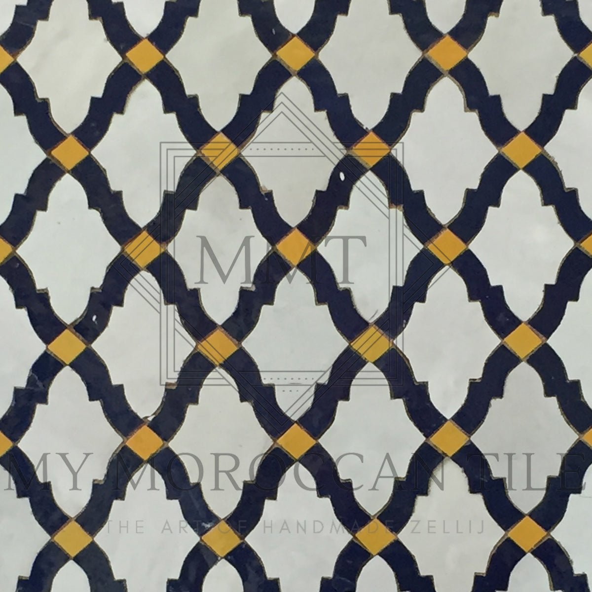 Fleur De Lis Mosaic Tile - My Moroccan Tile