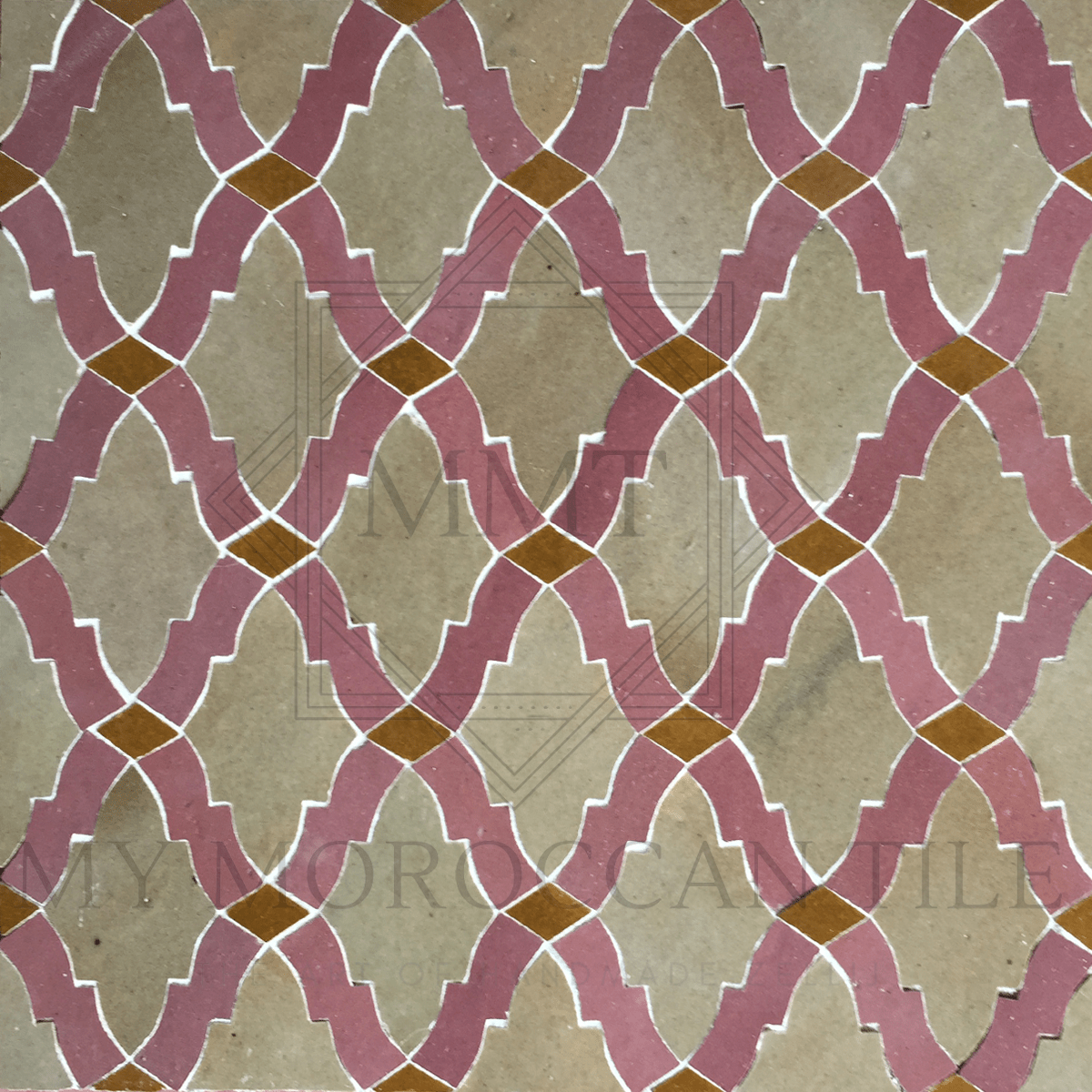 Fleur De Lis Mosaic Tile - My Moroccan Tile