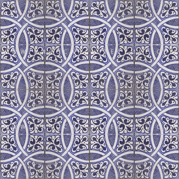 Hand painted Moroccan tile – 17116 - My Moroccan Tile
