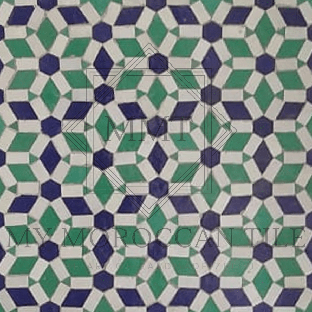 Hexa Diamond Mosaic Tile - My Moroccan Tile