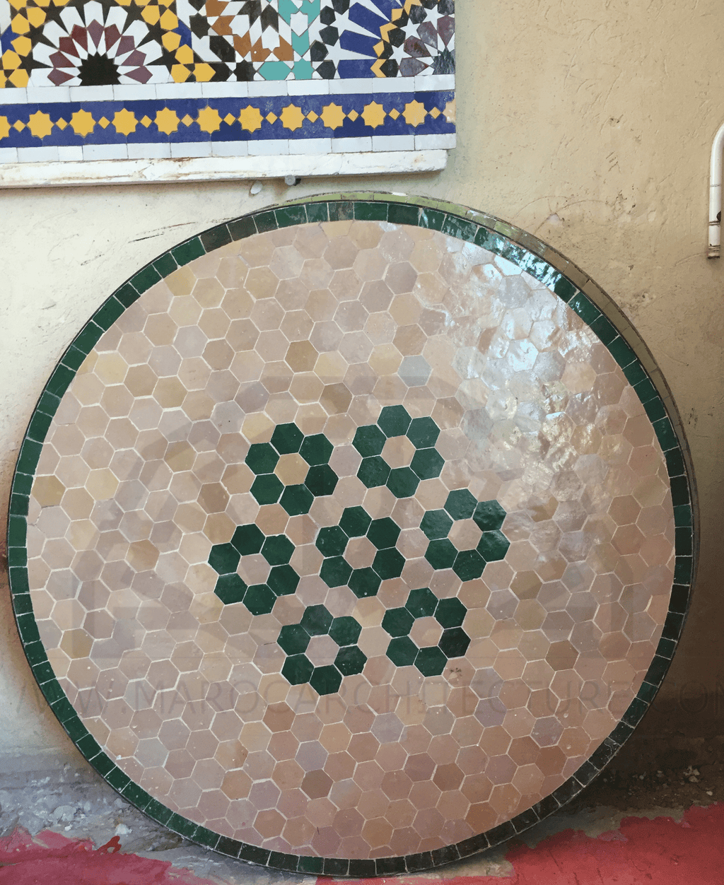 Hexa Mosaic Table Top 6181 - My Moroccan Tile