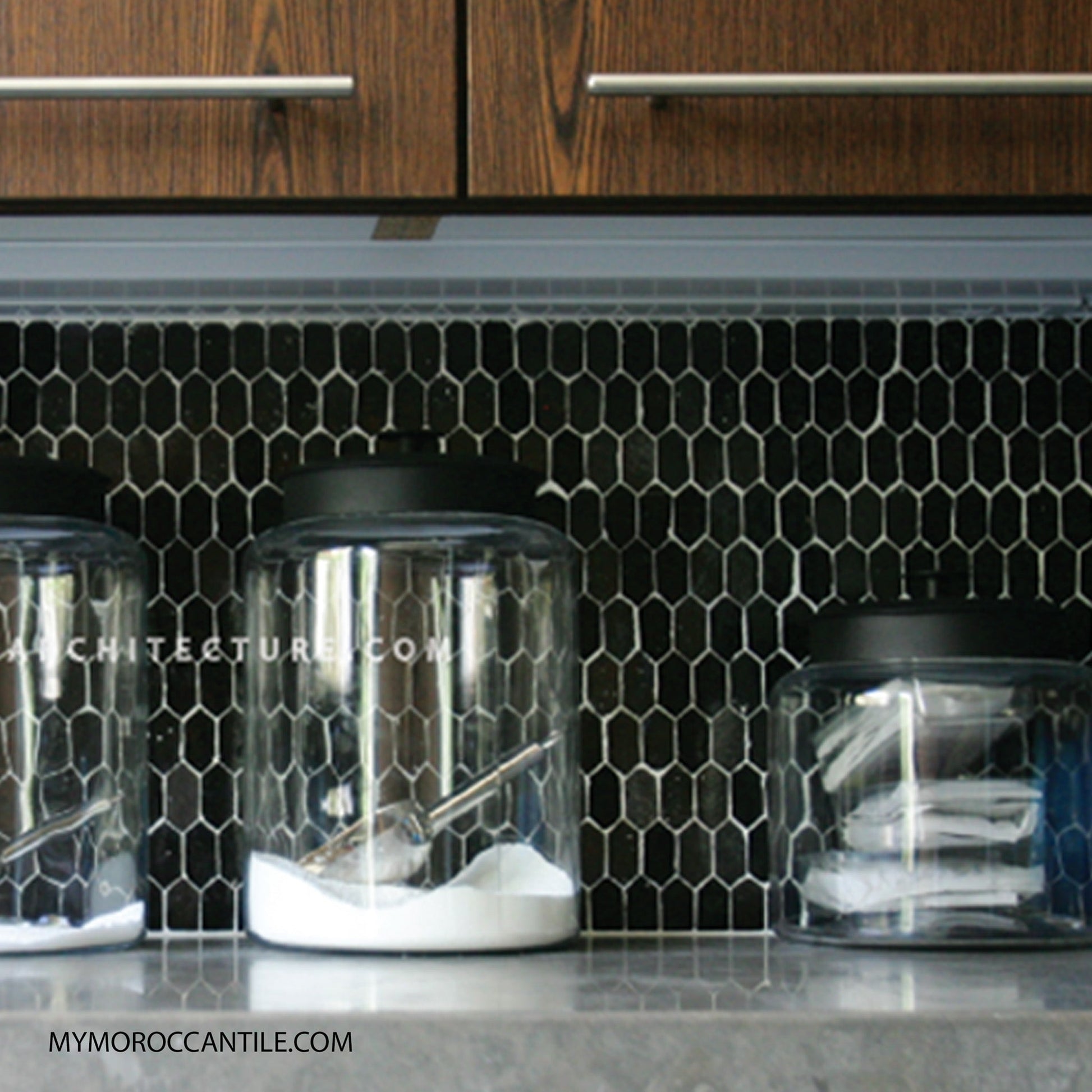 Hexa Pickets Moroccan Mosaic Tile - My Moroccan Tile