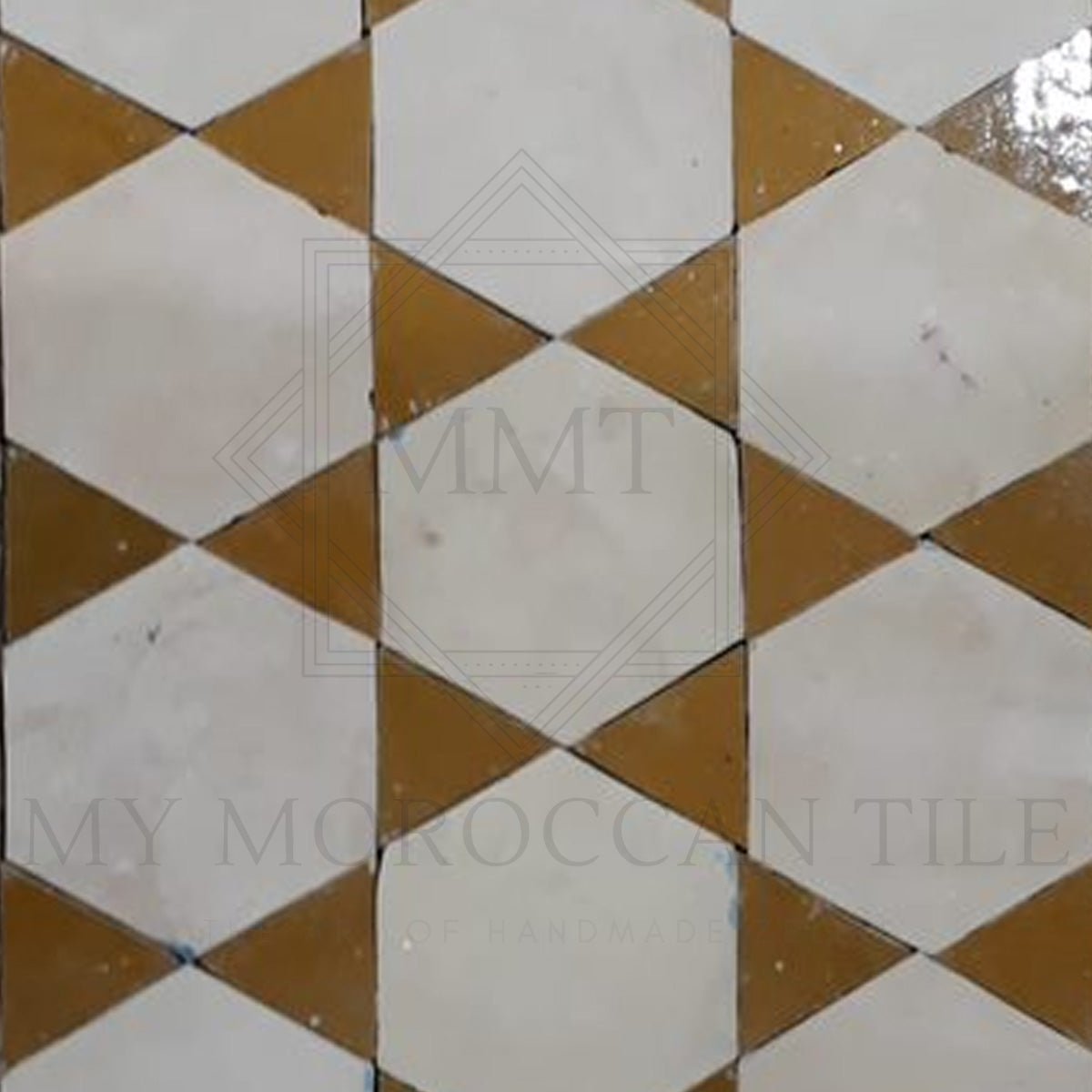 Hexa Zellij with inserts - My Moroccan Tile