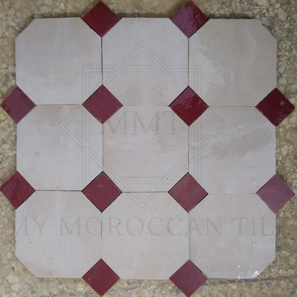 Kora – 4" × 4" - My Moroccan Tile