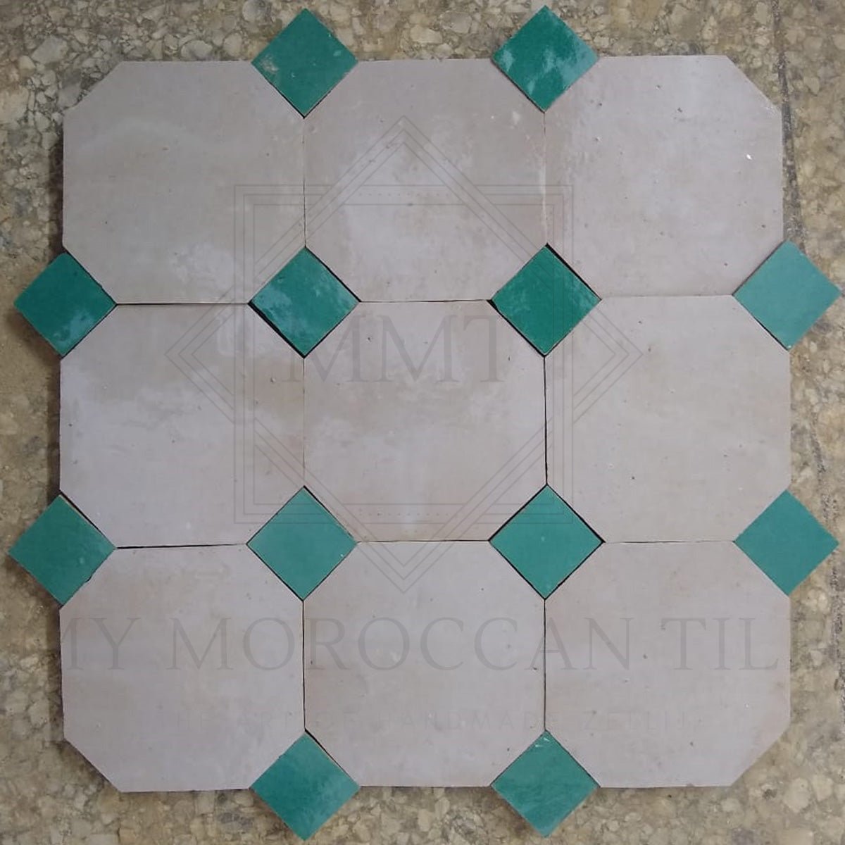 Kora – 4" × 4" - My Moroccan Tile