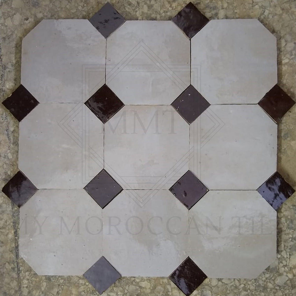 Kora – 4" × 4" - My Moroccan Tile