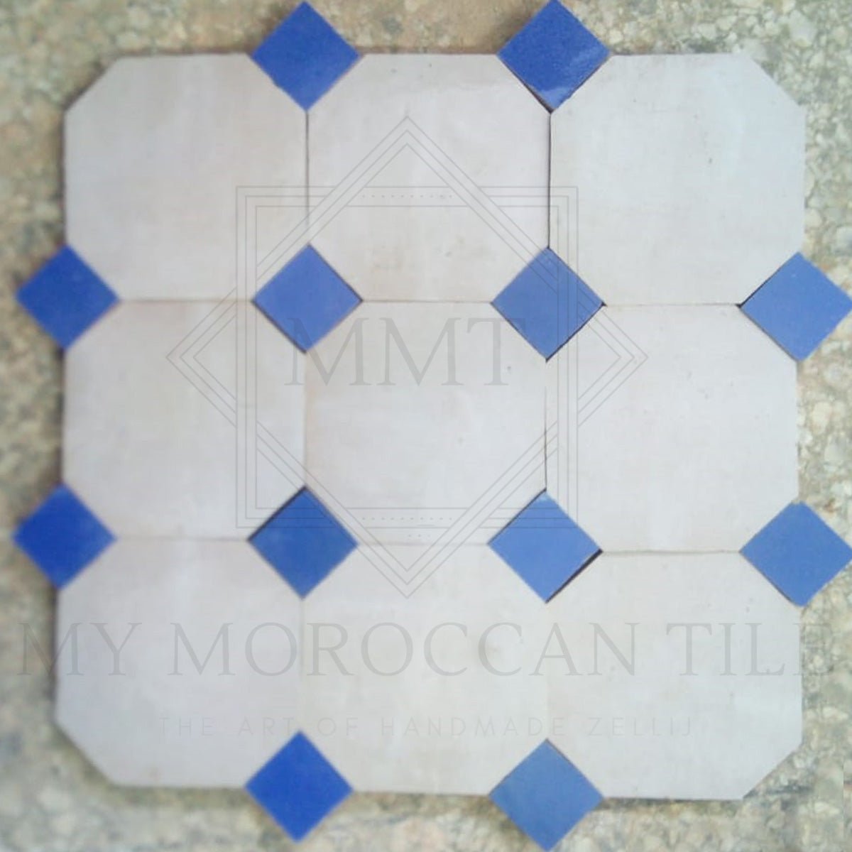 Kora – 4" × 4" - My Moroccan Tile