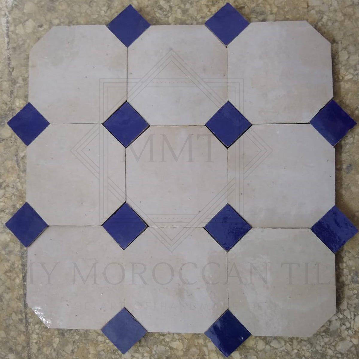 Kora – 4" × 4" - My Moroccan Tile