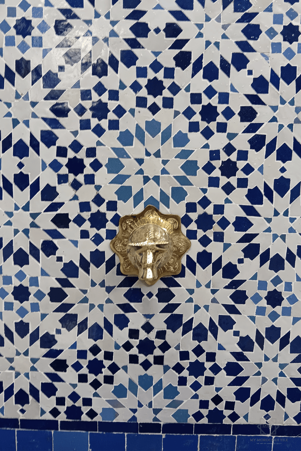 Mosaic Wall Fountain FN - 1882B NVW - My Moroccan Tile