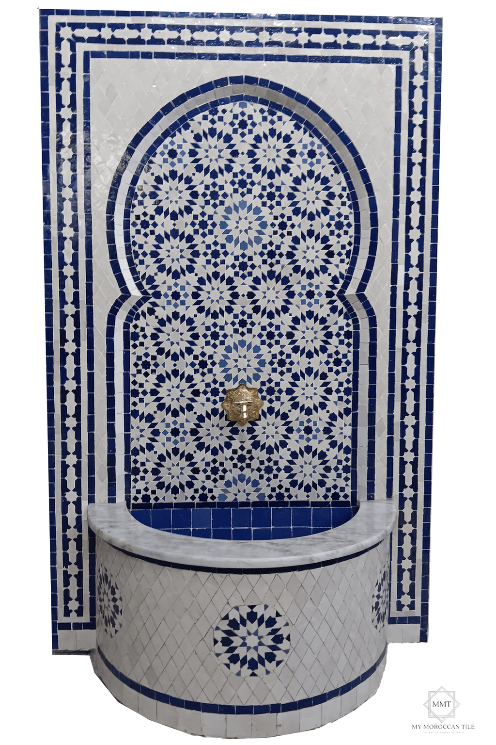 Mosaic Wall Fountain FN - 1882B NVW - My Moroccan Tile