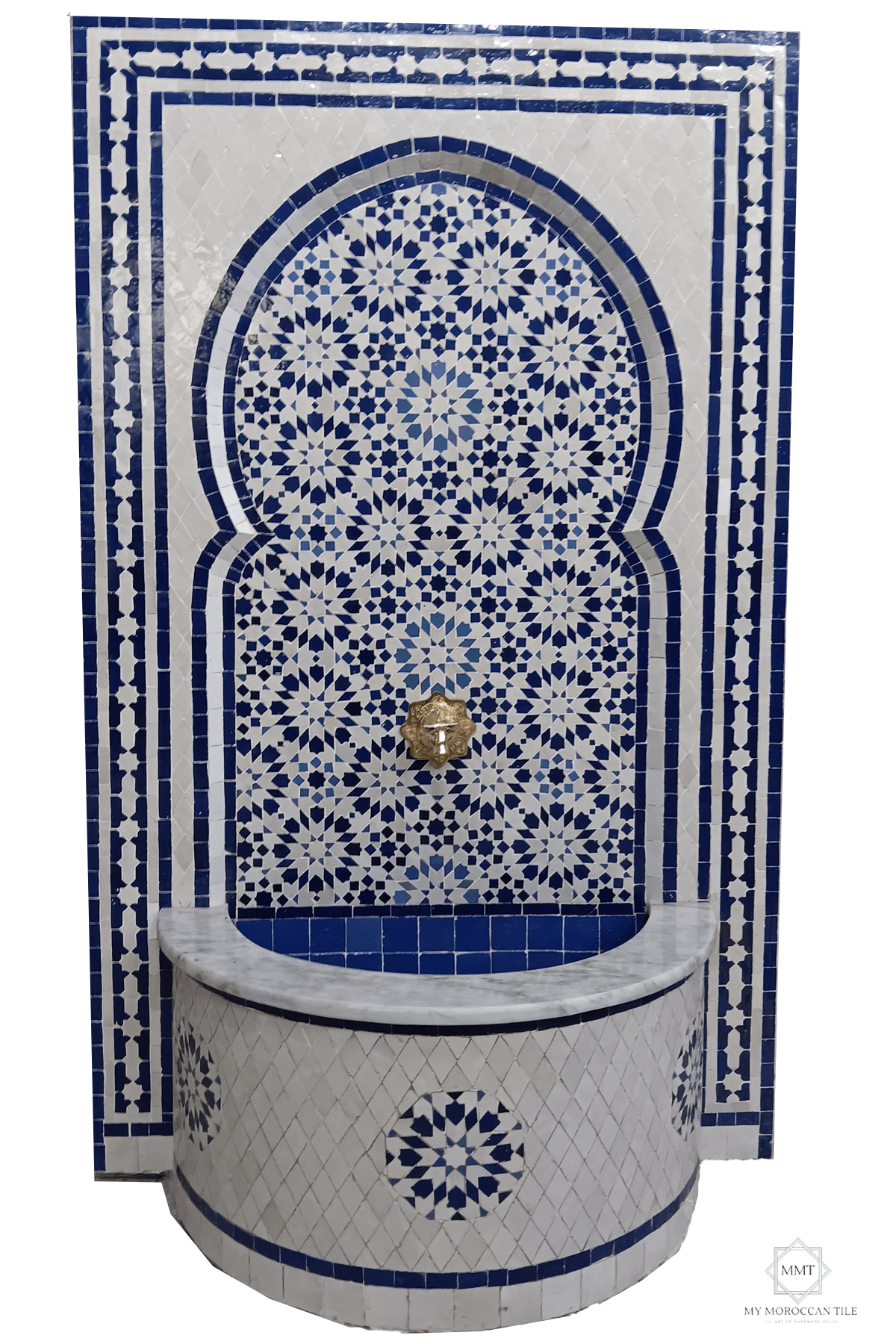 Mosaic Wall Fountain FN - 1882B NVW - My Moroccan Tile