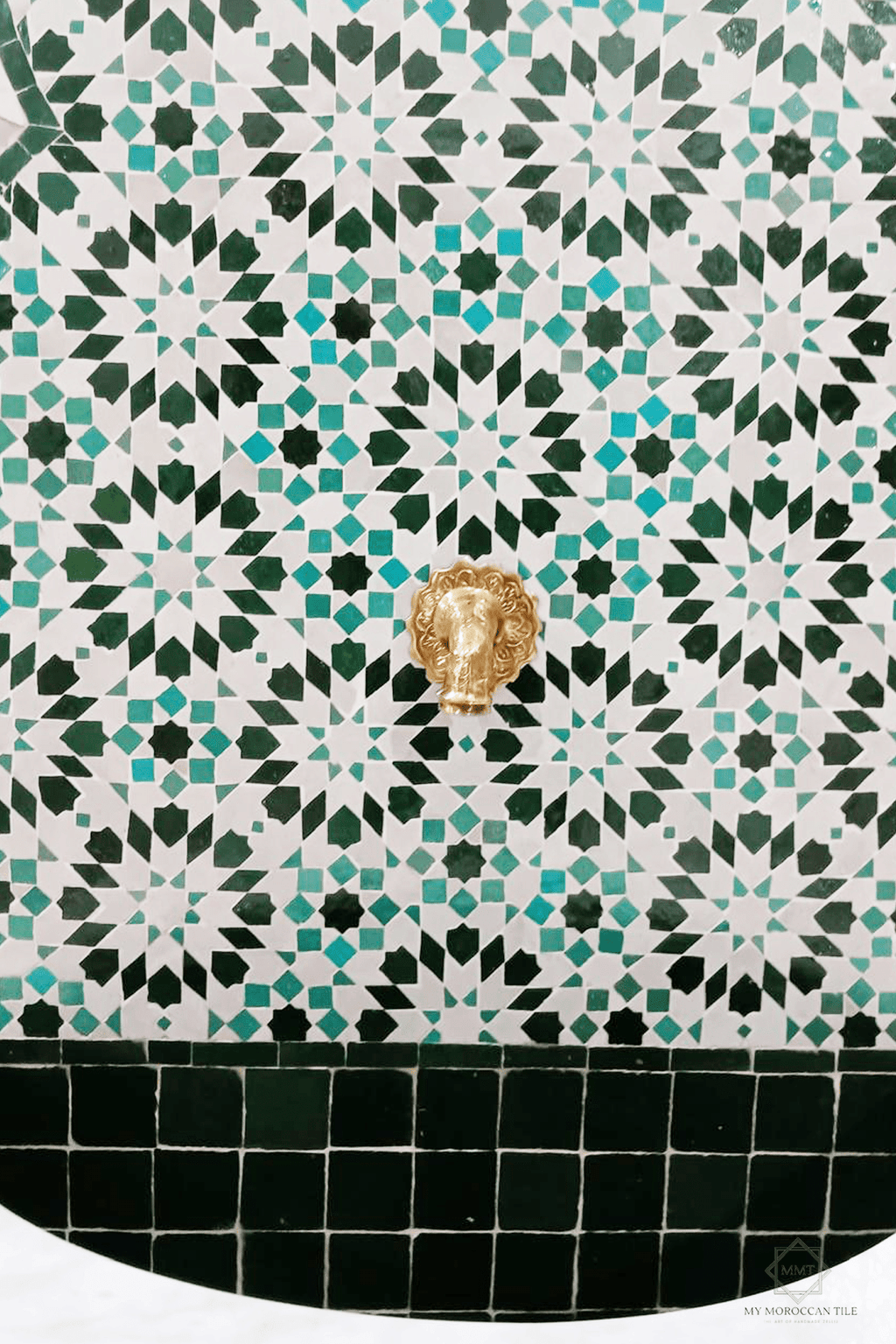 Mosaic Wall Fountain FN - 1882B - My Moroccan Tile