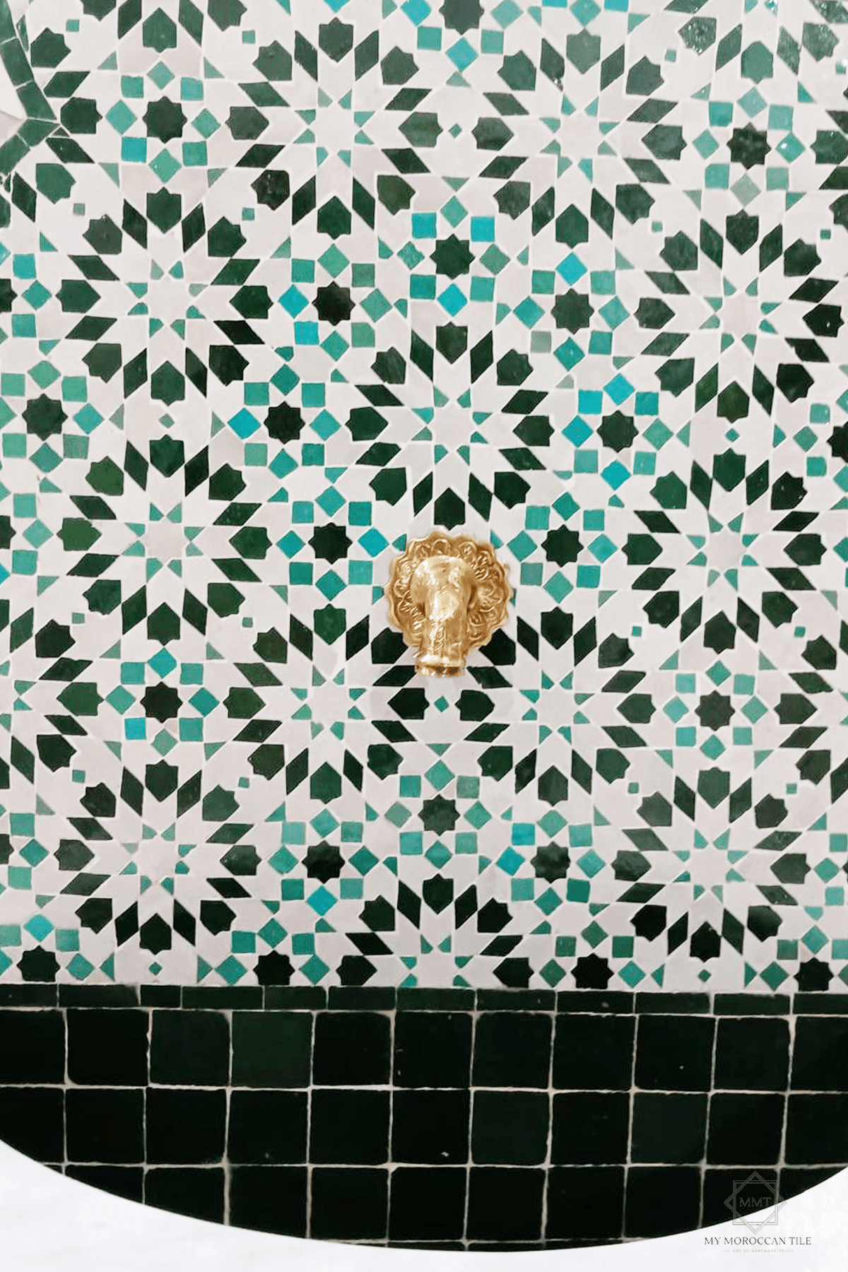 Mosaic Wall Fountain FN - 1882B - My Moroccan Tile