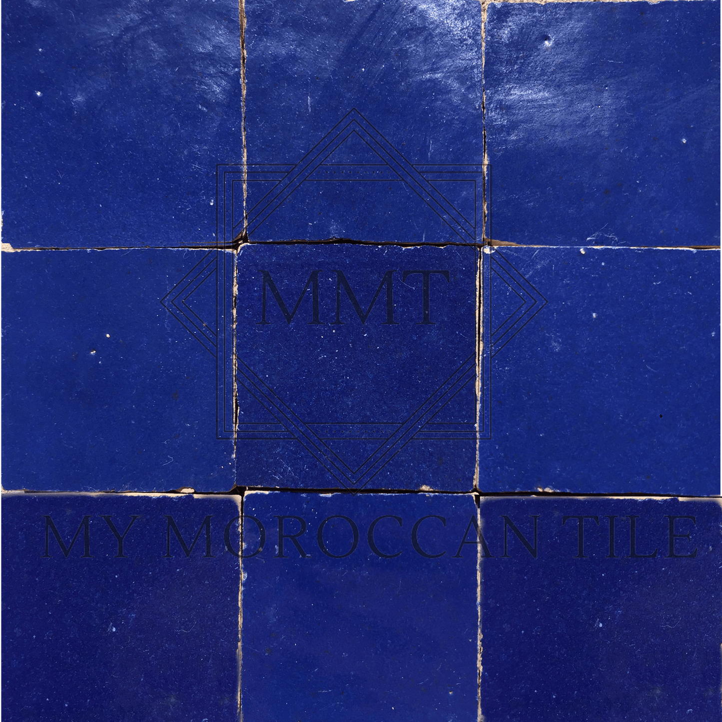 Navy Blue Moroccan Zellige Tile - My Moroccan Tile