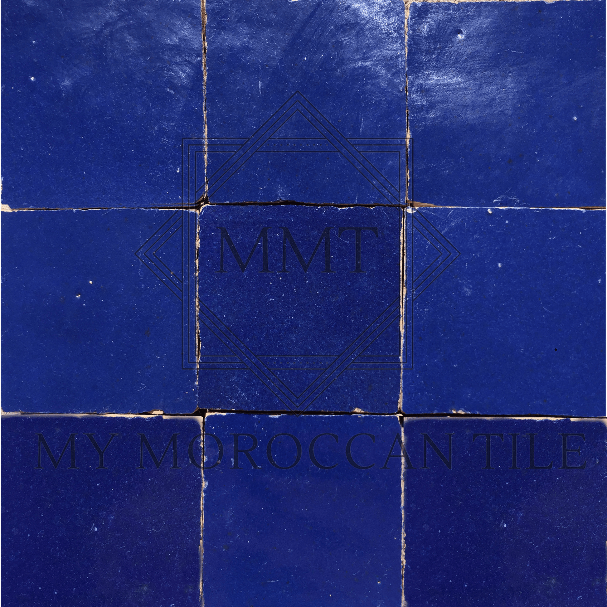 Navy Blue Moroccan Zellige Tile - My Moroccan Tile