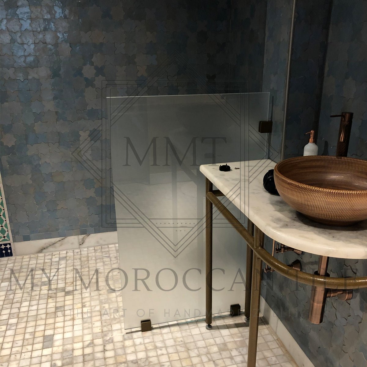 Star and Cross Moroccan Tile - My Moroccan Tile