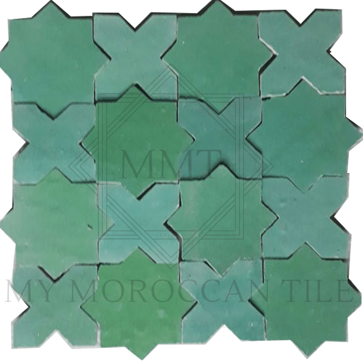 Star and Cross Moroccan Tile - My Moroccan Tile