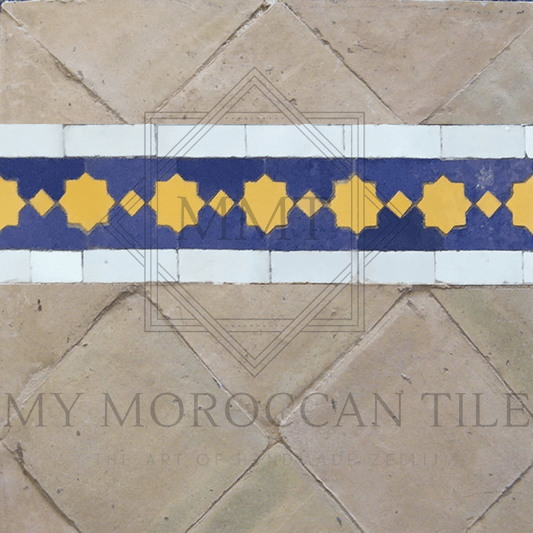 Star Mosaic Liner - My Moroccan Tile