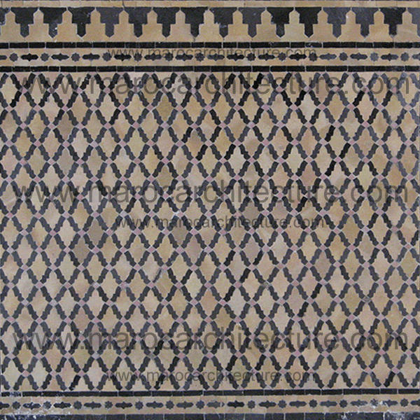 Moroccan Lattice Mosaic