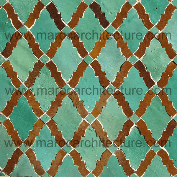 Moroccan Lattice Mosaic