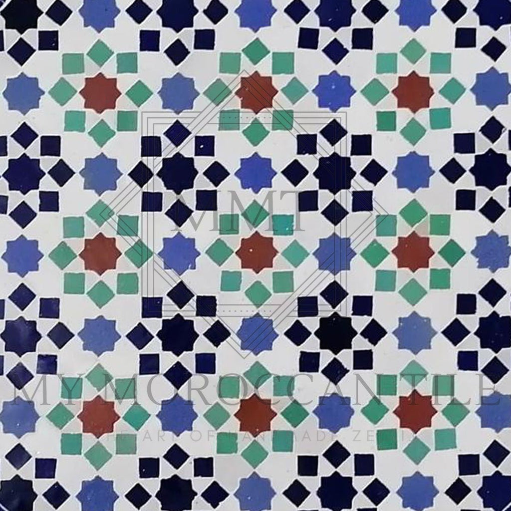 Tarsia Fez Mosaic Tile - My Moroccan Tile