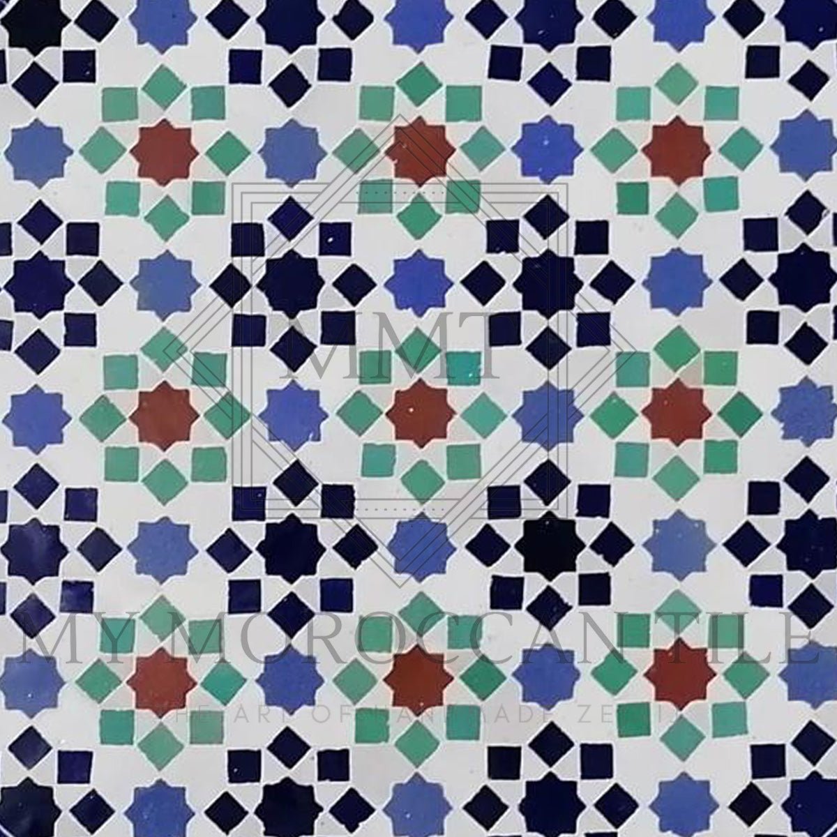 Tarsia Fez Mosaic Tile - My Moroccan Tile