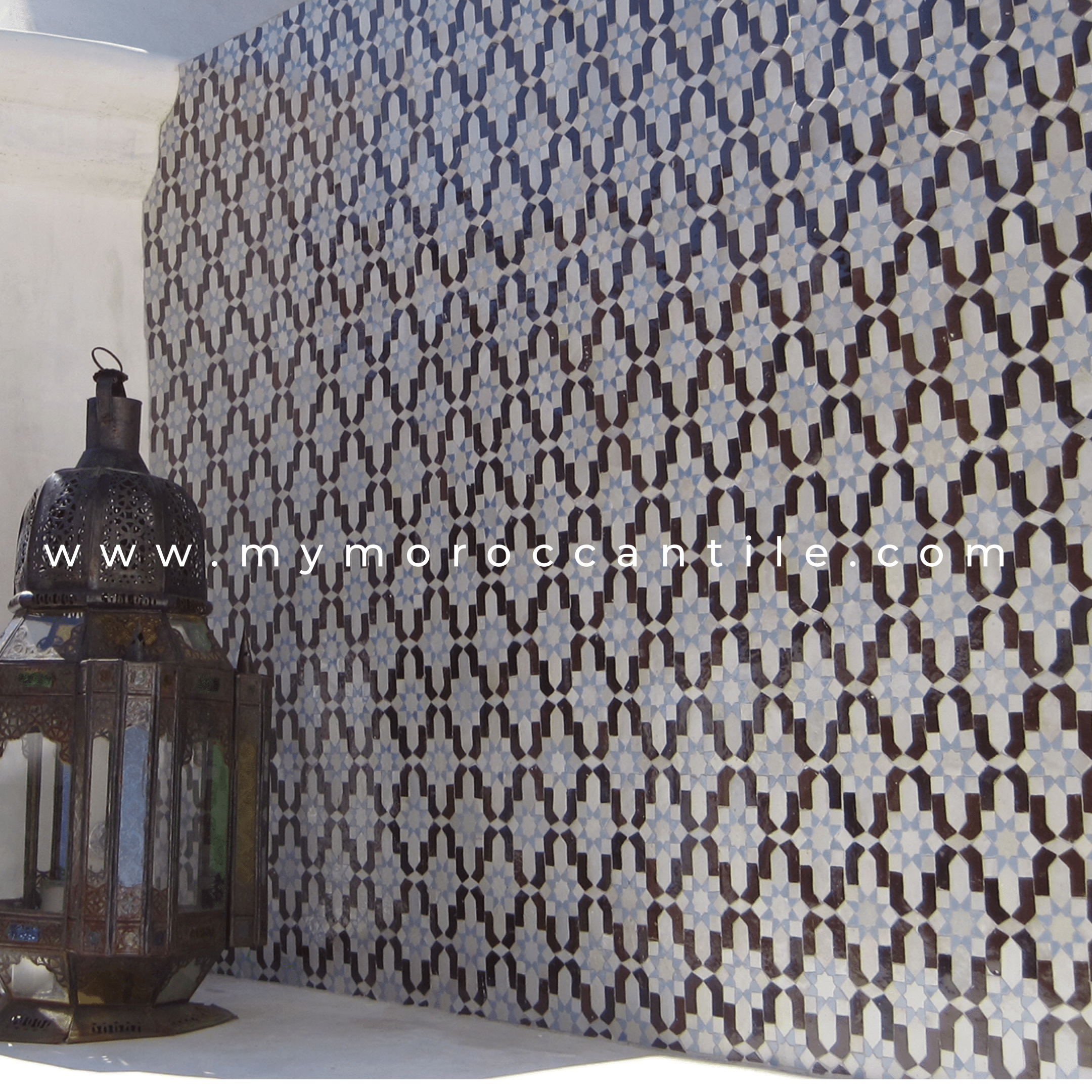 Tarsia Mosaic Tile - My Moroccan Tile
