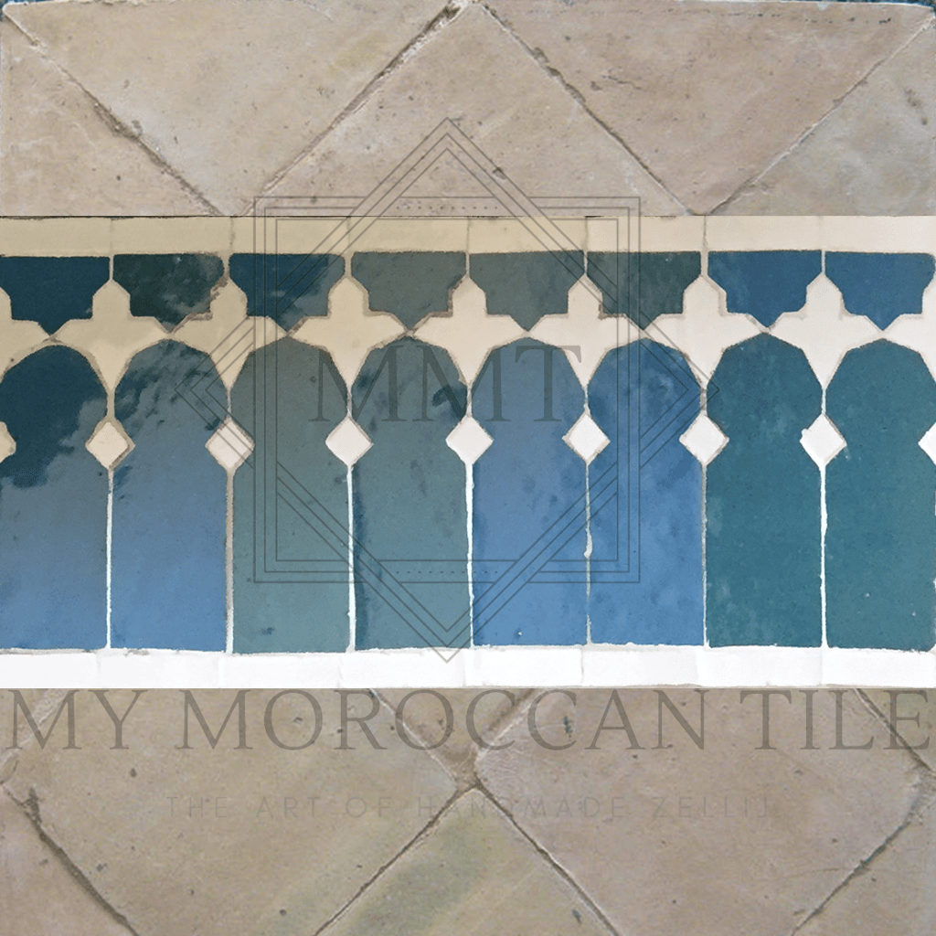 Zennar Mosaic Border - My Moroccan Tile